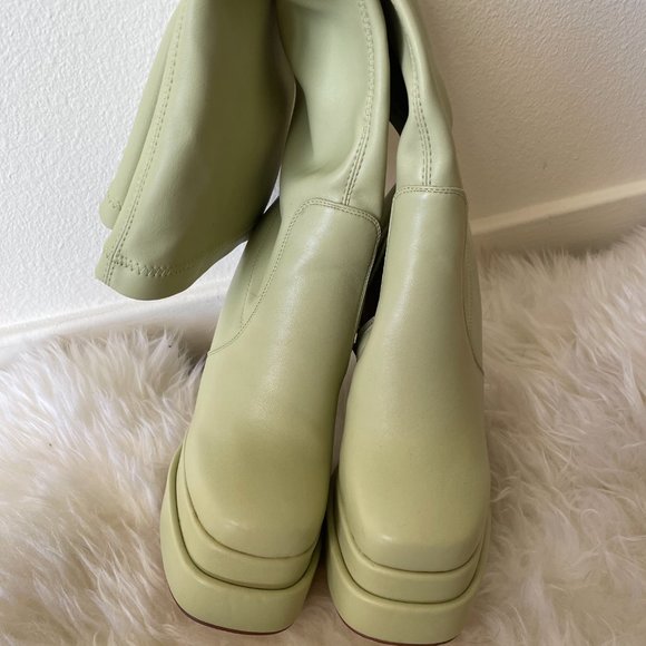 Knee High Platform Gogo Boots - Picture 5 of 9